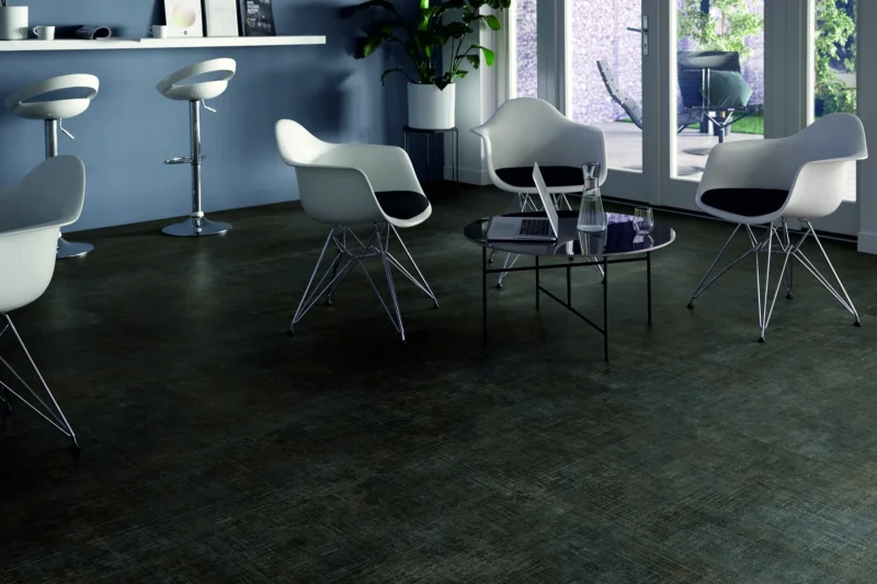 Mflor Abstract Chocolate Black