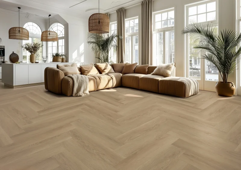 Gelasta Highland Visgraat 2603 Naturel
