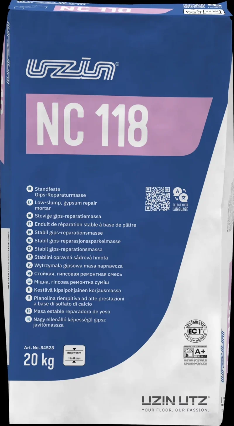 UZIN NC 118 Gipsgebonden vul- en uitvlakmassa 20 KG