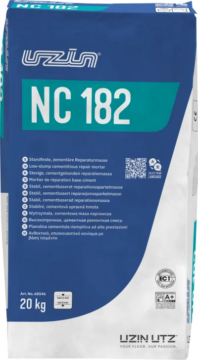 Product dummy UZIN NC 182 Cementgebonden vul- en uitvlakmassa