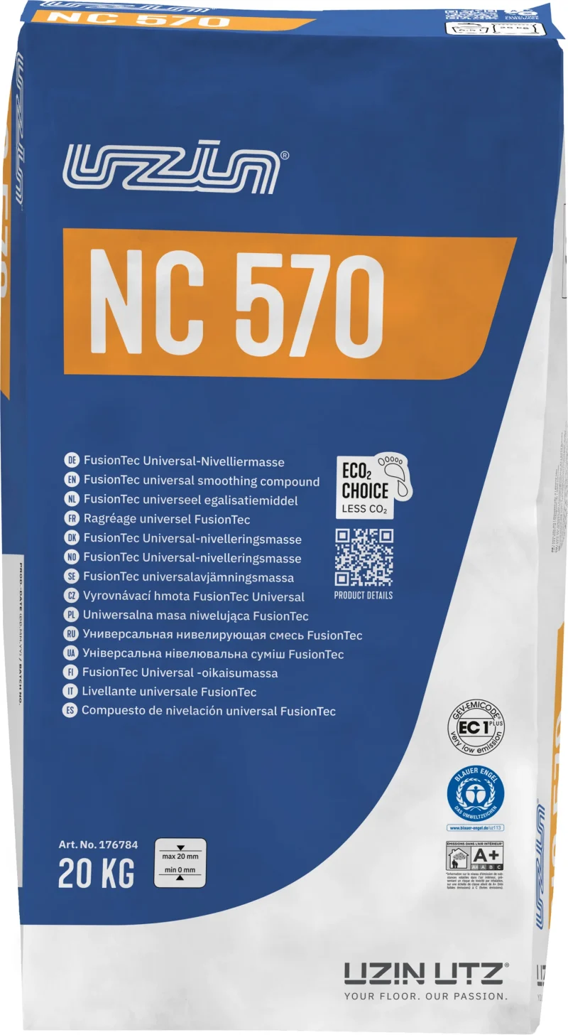 UZIN NC 570 FusionTec Universele snelle egalisatie 20 KG