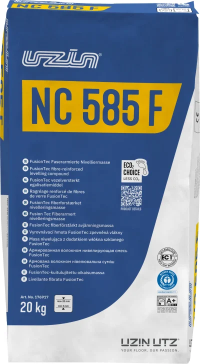Product dummy UZIN NC 585 F FUSIONTEC Vezelversterkte egalisatie