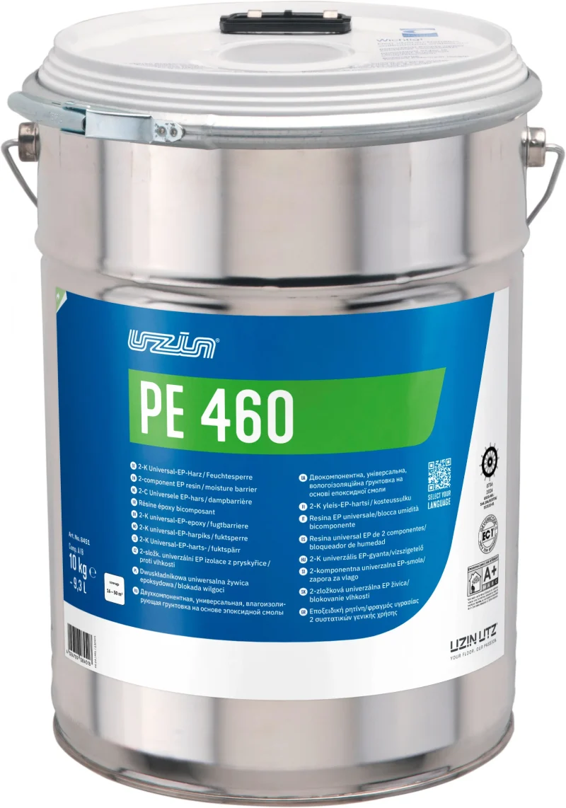 UZIN PE 460 Epoxyprimer-vochtscherm en renohars 10 KG