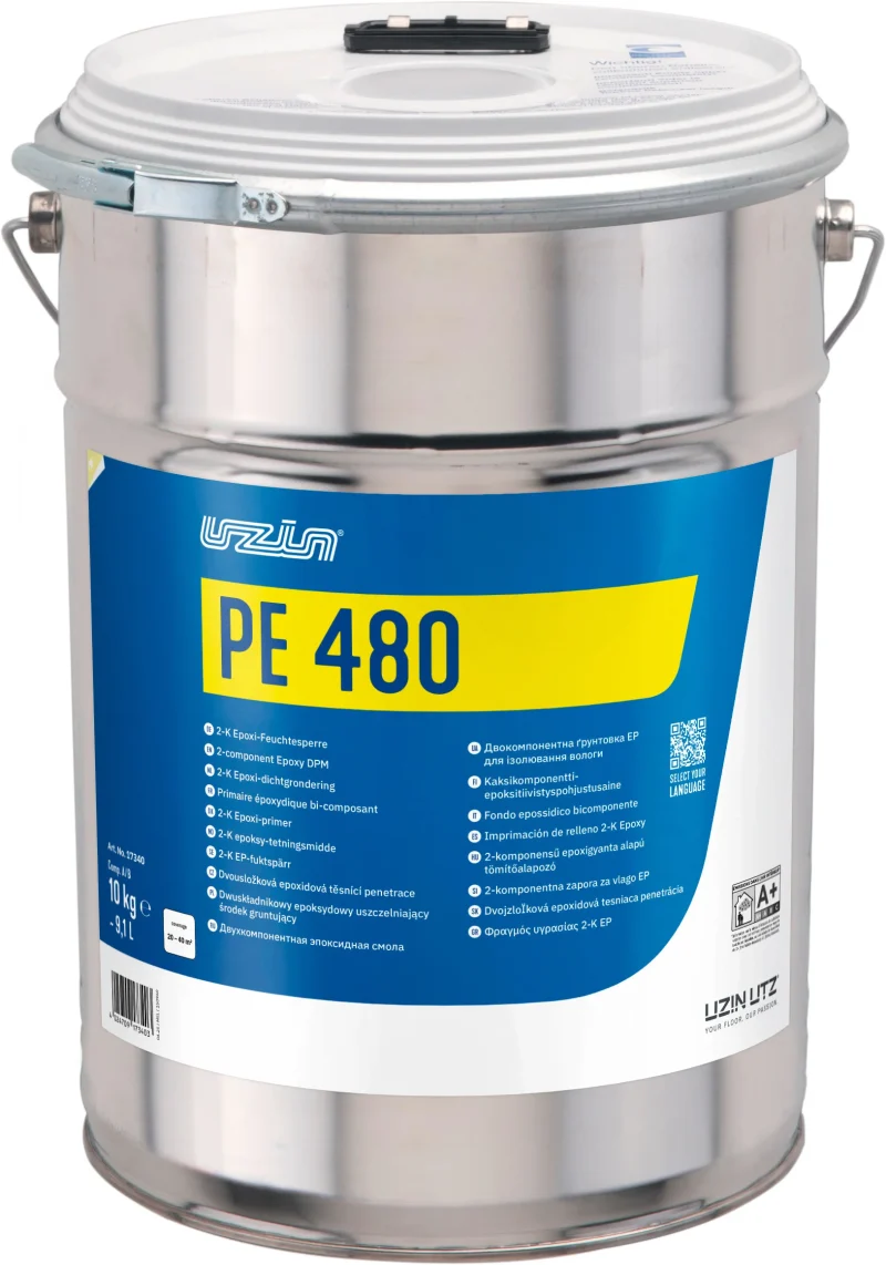 UZIN PE 480 2-componenten epoxy-vochtscherm 10 KG